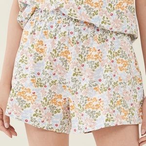 Apiece Apart Floral Print Denys Runner Shorts